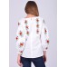 Embroidered blouse "Magnificent Poppies" white